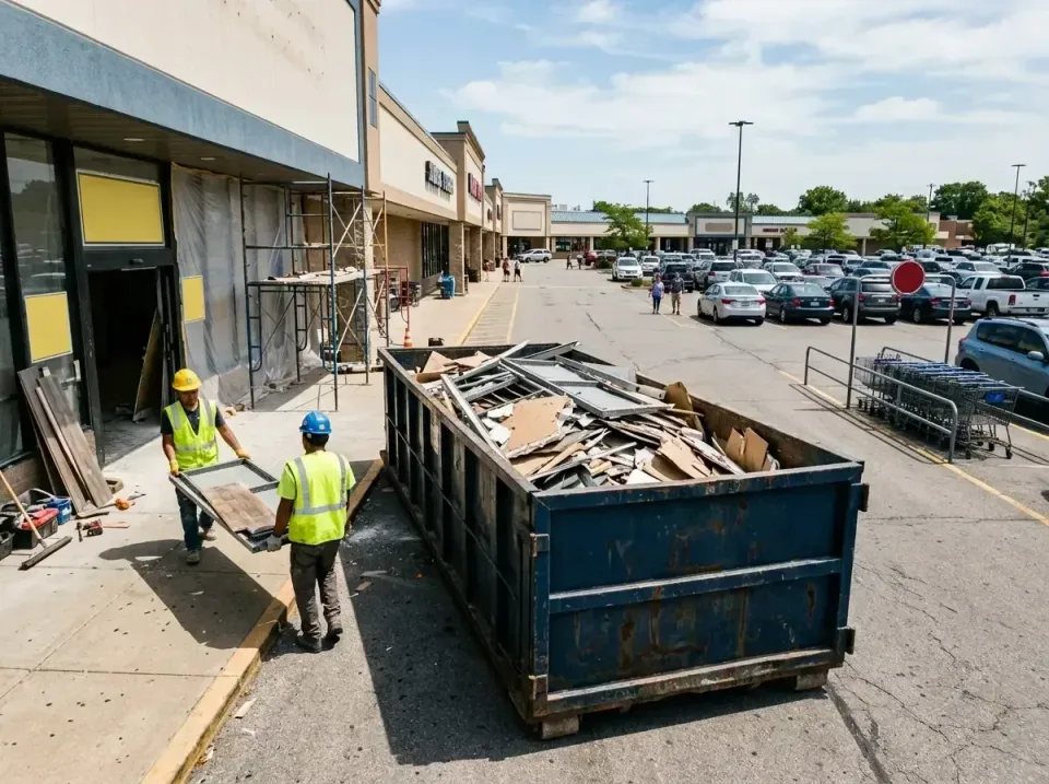 retail-store-renovation-debris-003 — frequently asked questions, Roll-off Dumpster Rentals in Jackson, AL